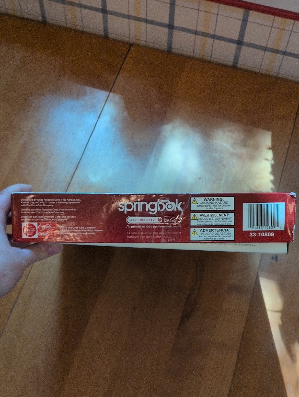 It's The Real Thing Coca-Cola Springbok 1000 Piece Puzzle - Picture 4 of 4